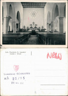 Ansichtskarte Datteln Kath. Pfarrkirche St. Amandus, Innenansicht 1950 - Sonstige & Ohne Zuordnung