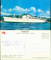 M/N DONIZETTI VERDI ROSSINI Italia Ship Schiff Schiffsfoto 1960 - Steamers