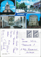 Postcard Porec Mehrbild-AK Mit 4 Foto-Ansichten 1986 - Kroatien