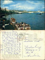 Postcard London Thames Bridge Brücke, Embankment Cleopatra Needle 1962 - Other & Unclassified