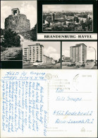 Ansichtskarte Brandenburg An Der Havel Totale, Friedensstraße, Hochhaus 1967 - Brandenburg