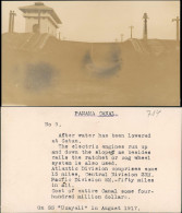 Panama   Real-Photo Schiff SS UCAYALI Panamakanal Canal Zone 1917 Privatfoto - Panamá