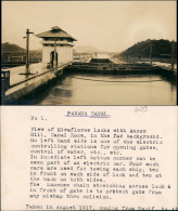 Panama    Kanal Miraflores Locks Canalzone Real-Photo  1917 Privatfoto - Panama