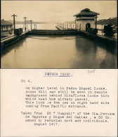 Panama  Pedro Miquel Locks Panama Kanal Real-Photo Echtfoto 1917 Privatfoto - Panamá