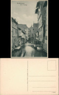 Ansichtskarte Wolfenbüttel Klein-Venedig Häuser Partie Am Wasser 1930 - Wolfenbüttel