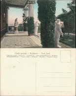 Postcard Korfu Achilleion. (Villa Impériale.) Peristyle Corfou 1908 - Greece