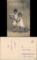 Ansichtskarte  Glückwunsch, Grußkarten, Geburtstag, Kinder Gratulieren 1910 - Ritratti
