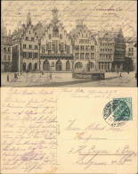Ansichtskarte Frankfurt Am Main Römerhöfchen, Frankfurt A. M., Markt 1911 - Frankfurt A. Main