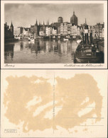 Postcard Danzig Gdańsk/Gduńsk Dampfer - Stadtbild 1931 - Danzig