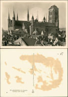 Postcard Danzig Gdańsk/Gduńsk Marienkirche/Kościół Mariacki 1931 - Danzig