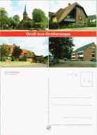 Großenaspe Ortsansichten Ortsmotive, Mehrbildkarte 4 Ansichten 1990 - Autres & Non Classés