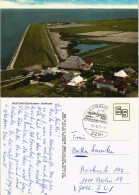 Ansichtskarte Westerhever Vesterhever Luftaufnahme Mit Stoffhusen 1975 - Altri & Non Classificati
