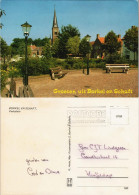 Postkaart Borkel En Schaft Kerkplein Ortsansicht 1980 - Sonstige & Ohne Zuordnung