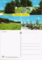Sievern-Geestland Mehrbild-AK Wald, Bützenbett, Caravanplatz, Kutterhafen 1975 - Sonstige & Ohne Zuordnung