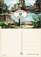 Postkaart Assen Stadtteilansichten 4 Stadt-Ansichten 1980 - Andere & Zonder Classificatie