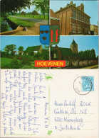 Postkaart Hoevenen Mehrbildkarte Mit 4 Ortsansichten 1984 - Altri & Non Classificati