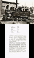 Ansichtskarte  Dampflokomotive Prihnitz Baureihe 99470 1977 - Treinen