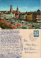 Ansichtskarte Stuttgart Marktplatz, Autos 1965 - Stuttgart