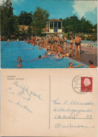 Postkaart Nijverdal Zwembad ,,Het Ravijn" Freibad Schwimmbad 1969 - Andere & Zonder Classificatie