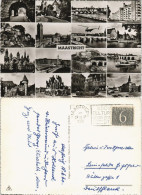 Maastricht Mestreech Stadtteilansichten Mehrbildkarte Mit 16 Ansichten 1960 - Other & Unclassified