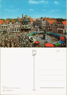 Postkaart Hoorn Oud-Hollandse Markt Op De Kaasmarkt, Käse-Markt 1980 - Other & Unclassified