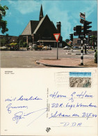 Postkaart Hoofddorp Kerk, Straßen-Kreuzung Mit Auto Verkehr 1975 - Other & Unclassified