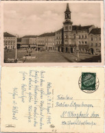 Ansichtskarte Oelsnitz (Vogtland) Marktplatz Und Rathaus 1934 - Oelsnitz I. Vogtl.