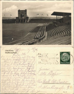 Ansichtskarte Bernsdorf-Chemnitz Stadion, Tribünen 1934 - Chemnitz