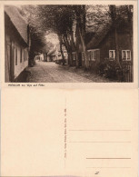 Ansichtskarte Nieblum (Nordseebad) Niblum / Njiblem Straßenpartie 1922 - Altri & Non Classificati