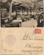 Ansichtskarte  Dampfer - Rauchsalon Cajüte 1901 - Sonstige & Ohne Zuordnung