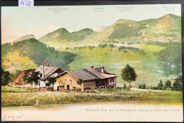 Ste-Croix (Vaud) Ferme Du Mont-des-Cerfs Avec Vue Sur Le Chasseron (16'888) - Sainte-Croix 