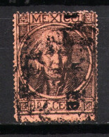 Mexico Scott # 56 100c México (Brownish Black) Used CV: $110.00 Usd - Messico