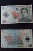 Romania 2021 - 20 Lei - Commemorative Banknote - Ekaterina Teodorou (1894-1917) - Roumanie