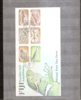 Reptiles ( FDC De Fidji De 1986 à Voir) - Andere & Zonder Classificatie