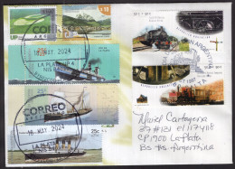 Argentina - 2024 - Letter - Modern Stamps - Diverse Stamps - Cartas & Documentos