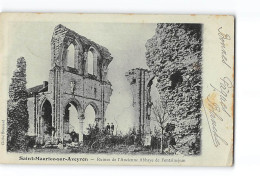 SAINT MAURICE SUR AVEYRON - Ruines De L'Ancienne Abbaye De Fontainejean - Très Bon état - Autres & Non Classés