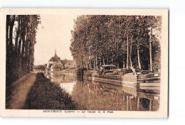 MONTBOUY - Le Canal Et Le Port - Très Bon état - Sonstige & Ohne Zuordnung