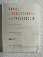 Revue De Tuberculose Et De Pneumologie N° 12 Bis - Tome 26 Fascicule Supplémentaire - Other & Unclassified