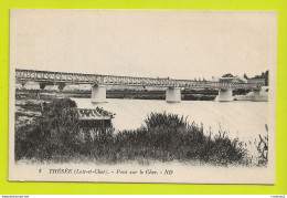 41 THESEE N°3 Vers Montrichard Pont Métallique Sur Le Cher VOIR DOS - Montrichard