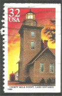 XW01-0574 USA 1995 Phare Thirty Mile Point Lighthouse Faro Lichtturm Vuurtoren Farol - Used Stamps