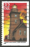 XW01-0571 USA 1995 Phare Thirty Mile Point Lighthouse Faro Lichtturm Vuurtoren Farol - Altri & Non Classificati