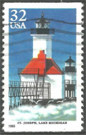XW01-0555 USA 1995 Phare St Joseph Lighthouse Faro Lichtturm Vuurtoren Farol - Vuurtorens