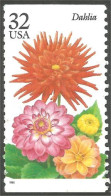 XW01-0532 USA 1995 Fleur Flower Blume Dahlia - Altri & Non Classificati