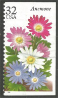 XW01-0534 USA 1996 Fleur Flower Blume Anemone - Autres & Non Classés