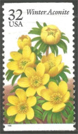 XW01-0530 USA 1996 Fleur Flower Blume Winter Aconite Aconit Hiver - Altri & Non Classificati