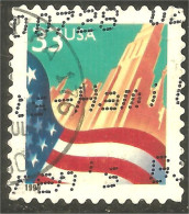 XW01-0457 USA 1999 Drapeau Flag City - Usados