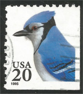 XW01-0432 USA 1995 Oiseau Bird Vogel Uccello Blue Jay Geai Bleu Coin Carnet Booklet Corner - Autres & Non Classés