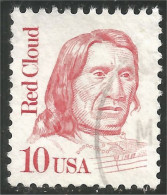 XW01-0421 USA Red Cloud Chef Indien Indian Chief - Other & Unclassified