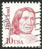 XW01-0423 USA Red Cloud Chef Indien Indian Chief - Other & Unclassified
