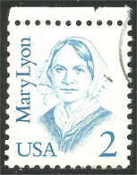 XW01-0374 USA Mary Lyon Educator Educatrice Femme Woman - Altri & Non Classificati